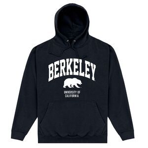Berkeley Unisex Adult Bear Hoodie / Black